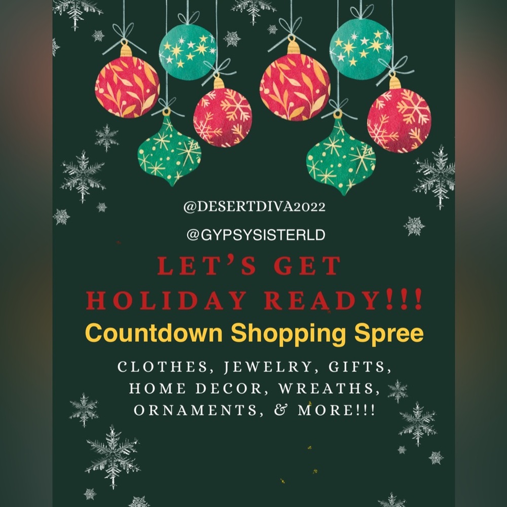 Join us! GypsySisterLD &  DesertDive2022 Collab Christmas Gifts, Clothes, More!